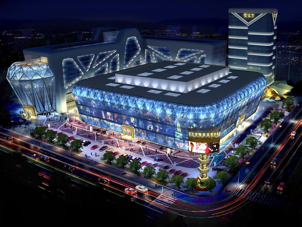 Shenzhen Baoan Plus Gems Cube Hotel Eksteriør bilde